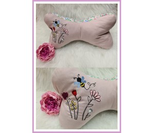 Stickdatei - Blumen Doodle Appli